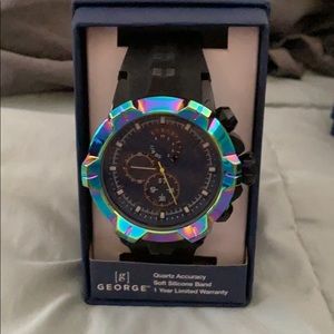 Mens wristwatch/watch George new in box